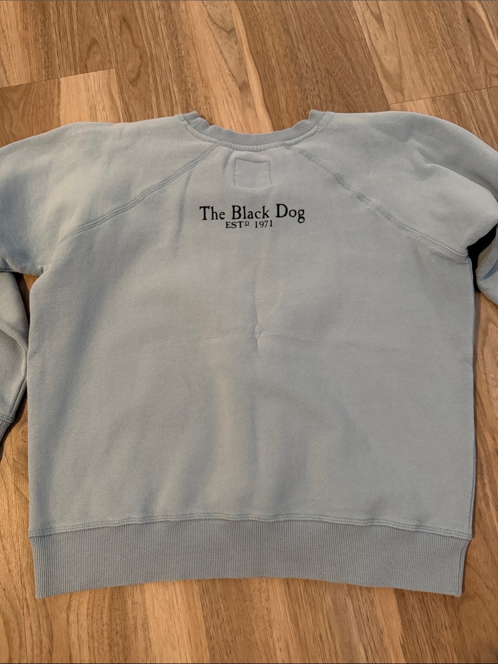 The Black Dog Light Blue Crewneck Sweatshirt - Picture 2 of 4